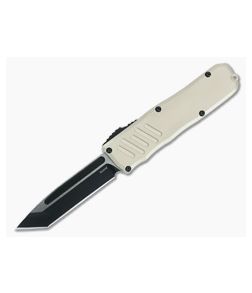 Guardian Tactical Recon-035 OTF Desert Tan Handle Black Two-Tone T/E Elmax Blade 97221 - GT-97221 1
