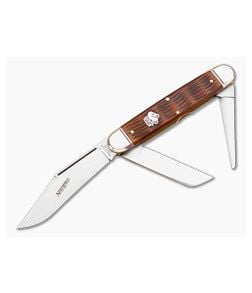 Northfield #98 Texas Cattle Knife Antique Autumn Bone - GEC-981316-AAJB 1