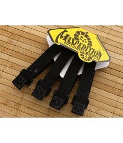 Maxpedition 3" TacTie Black (Pack of 4) - MX-9903B 1