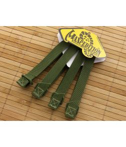 Maxpedition 5" TacTie OD Green (Pack of 4) - MX-9905G 1