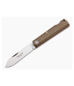 Farm & Field #99 Farmer Lock OD Green Linen Micarta - GEC-992114LB-GLM 1