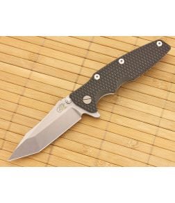 Hinderer Knives Eklipse Tanto Flipper Black & Green G10 #5 - HK-EK-BG5-35F 1