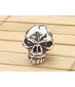 Schmuckatelli Emerson Skull Bead Sterling Silver - ST-ESS 1