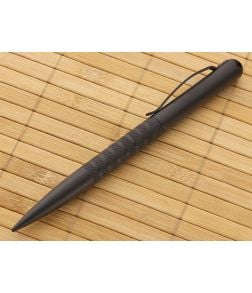 Tuff-Writer Frontline Series Midnight Black Sanitized Pen - TW-FLS-AL-MDN-L 1