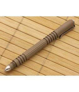 Hinderer Knives Investigator Pen Al DLC FDE - HK-0025 1