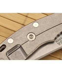 Hinderer XM Series Lockbar Stabilizer Titanium - HK-0004 1