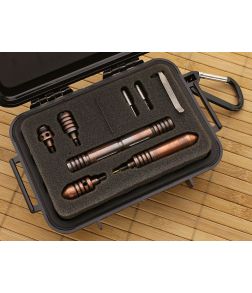 Hinderer Knives Modular Kubaton Deluxe Set Copper Patina - HK-MKDC 1