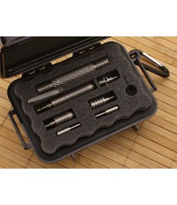 Hinderer Knives Modular Ti Kubaton Deluxe Set Tumbled - HK-MKDTT 1