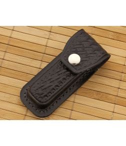Leather Belt Pouch 4" Black - AC-SH201 1