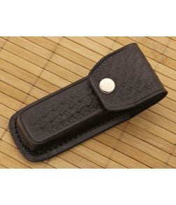 Leather Belt Pouch 5" Black - AC-SH202 1