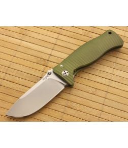 LionSteel SR-1 Integral Folder Green Aluminum - LS-SR1A-GS 1