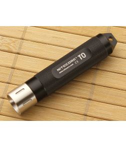 NiteCore T0 12 Lumen LED Flashlight Black - NC-T0-BLACK 1
