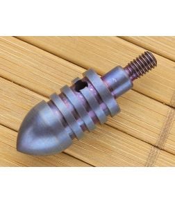 Hinderer Knives Bullet Attachment Titanium Blue Anodized - HK-TIBLTBL 1