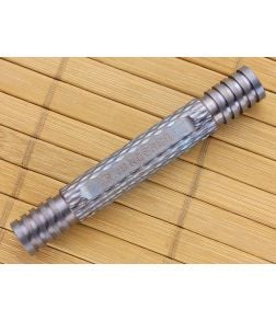Hinderer Knives Modular Kubaton Long Body Titanium Blue - HK-TILBODYBL 1