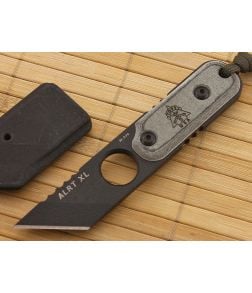 TOPS ALRT XL 03 Tanto Point Neck Knife Micarta - TP-ALRTXL-03 1