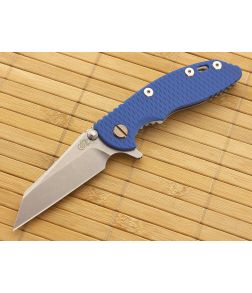Hinderer Knives XM-18 3" Blue Wharncliffe Flipper - HK-XM-18BLU-3WF 1