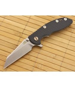 Hinderer Knives XM-18 3" Blue-Black Wharncliffe Flipper - HK-XM-18BLUBLK-3WF 1