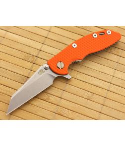 Hinderer Knives XM-18 3" Orange Wharncliffe Flipper - HK-XM-18ORG-3WF 1