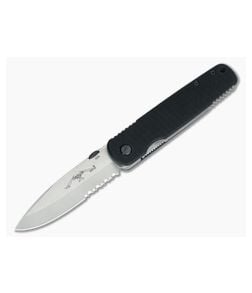 Emerson A-100 Stonewash Part Serrated - EM-A100-SFS 1