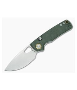 Vosteed Porcupine Green Micarta Stonewash 14C28N - VSD-A2603 1