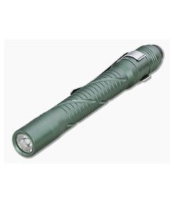 Rovyvon Aurora A33 Dark Green Aluminum 200 Lumen Cool White Rechargeable Pen Flashlight - RV-A33-GRN-6500K 1