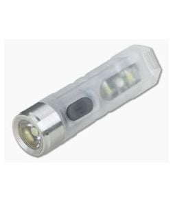Rovyvon Aurora A7 White + UV Keychain LED Flashlight Blue GITD 550 Lumens - RV-A7-UV 1