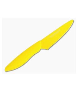 KAI Pure Komachi 2 Citrus Knife 4" Yellow Blade Polypropylene Handle AB1277 - KS-AB1277 1