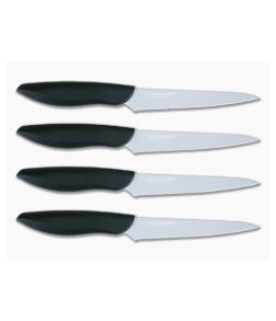 KAI Pure Komachi 2 5" Steak Knife 4-Piece Set AB5075 - KS-AB5075 1