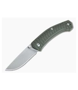 GiantMouse ACE Iona Olive Drab FRN Stonewashed M390 Liner Lock Folder - GM-IONA-ODT 1
