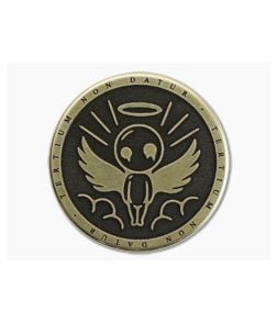 Audacious Concept Angel and Demon Brass Decision Maker Coin - AC-AD-COIN 1