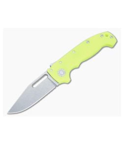 Demko MG AD20 Full Flat Grind 3V Clip Point DayGlow G10 Shark Lock Folder DK-AD20-DAYGLOW - DK-AD20-DAYGLOW 1