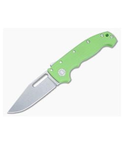 Demko MG AD20 Full Flat Grind 3V Clip Point Neon Green G10 Shark Lock Folder DK-AD20-NEON-GREEN - DK-AD20-NEON-GREEN 1