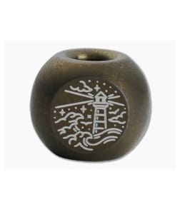 Audacious Concept Adventure Bead Bronze Titanium Lanyard Bead ADV-TIT-BRZ - AC-ADV-TIT-BRZ 1