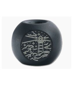 Audacious Concept Adventure Bead Black PVD Titanium Lanyard Bead ADV-TIT-PVD - AC-ADV-TIT-PVD 1