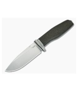 LionSteel Acha Green Burlap Micarta M390 - LS-AH-BLG 1
