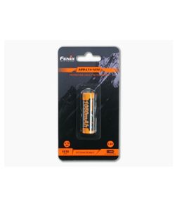 Fenix ARB-L14-1050 Rechargeable 14500 1050mAh 3.6V Protected Lithium Ion (Li-ion) Button Top Battery - FF-ARB-L14-1050 1