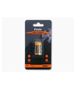 Fenix ARB-L16-800UP Built-In USB-C Rechargeable 16340 800mAh 3.6V Protected Lithium Ion (Li-ion) Button Top Battery - FF-ARB-L16-800UP 1