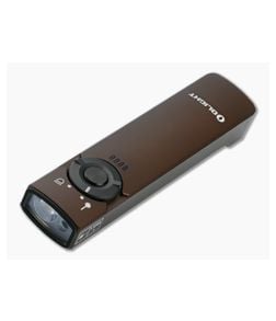 Olight Arkfeld Desert Tan 1000 Lumen Neutral White Rechargeable Flat Flashlight with Green Laser - OL-ARKFELD-DESERT-TAN-NW 1