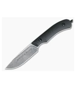 Smith & Sons Axiom Black G10 Ruby Liners AEB-L EDC Fixed Blade - SS-AXIOM-09 1