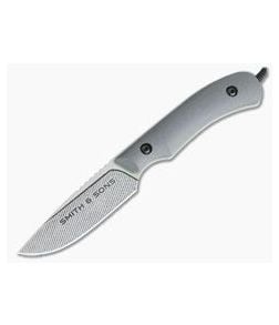 Smith & Sons Axiom Gray G10 Toxic Liners AEB-L EDC Fixed Blade - SS-AXIOM-11 1