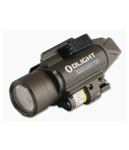 Olight Baldr RL Desert Tan 1120 Lumen LED Handgun Weapon Light with Red Laser - OL-BALDR-RL-DT 1