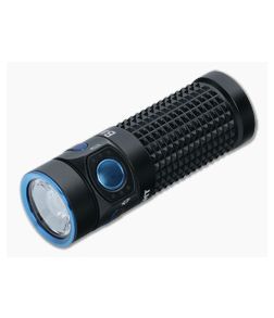 Olight Baton 4 Black Aluminum 1300 Lumen Rechargeable Flashlight - OL-BATON-4-BK 1