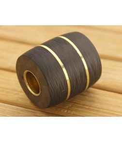 St. Clair Designs Carbon Fiber Lanyard Bead - SCD-BEAD-CFBR 1