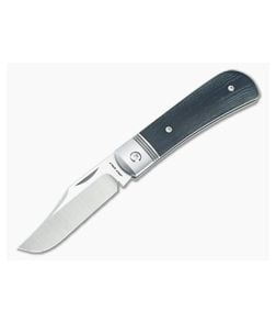 Jack Wolf Benny's Clip Blue Linen Micarta - JWK-BENNY-02-LIN-MIC-BLU 1