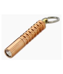Prometheus Lights Beta QRv2 Solid Copper AAA LED Flashlight BETA-CPR - PL-BETA-CPR 1