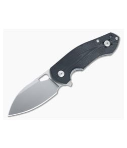 GiantMouse ACE Biblio Black G10 Satin M390 Liner Lock Flipper - GM-BIBLIO-BLK-G10 1