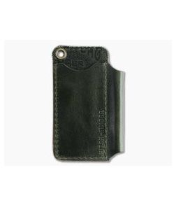 Hitch & Timber Big Runt Antique Green Leather EDC Slip & Pen Holder - HT-BIG-RUNT-AG 1