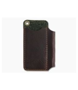 Hitch & Timber Big Runt Cherry Harvest Leather EDC Slip & Pen Holder - HT-BIGRUNT-CHV 1