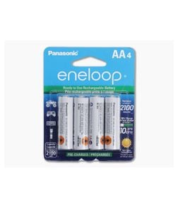 Panasonic Eneloop AA Rechargeable 2000mAh 1.2V NiMH Batteries (4 Pack) - PN-BK-3MCCA4BA 1