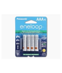 Panasonic Eneloop AAA Rechargeable 800mAh 1.2V NiMH Batteries (4 Pack) - PN-BK-4MCCA4BA 1
